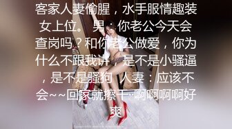 客家人妻偷腥，水手服情趣装女上位。 男：你老公今天会查岗吗？和你老公做爱，你为什么不跟我讲，是不是小骚逼，是不是骚狗  人妻：应该不会~~回家就擦干··啊啊啊啊好爽